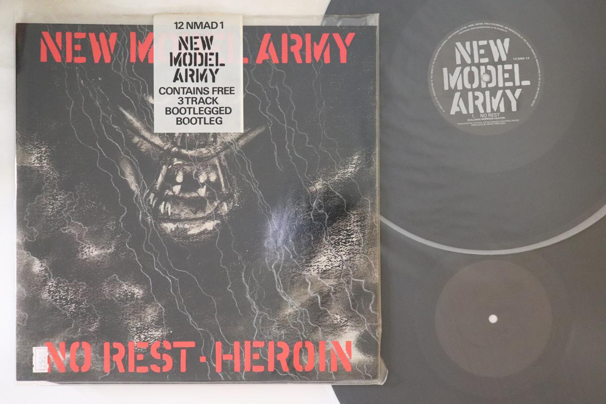 

12inch Record NEW MODEL ARMY - No Rest Heroin 12NMA EMI 1985 UK Rock Used