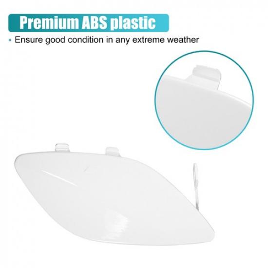 Pack of 1 For Mercedes-Benz CLA-class 12-15 Front Bumper Tow Hook Cover White