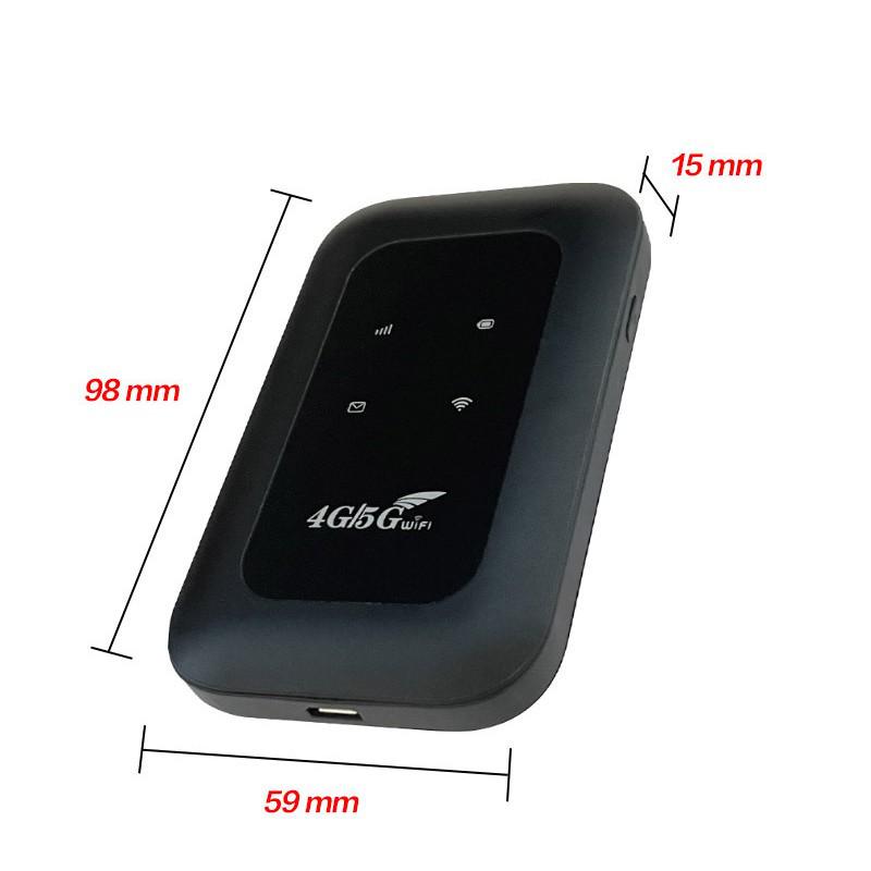 Portable 4G WiFi MIFI Router with SIM Card Slot - Europe & Asia Compatible (MF800)