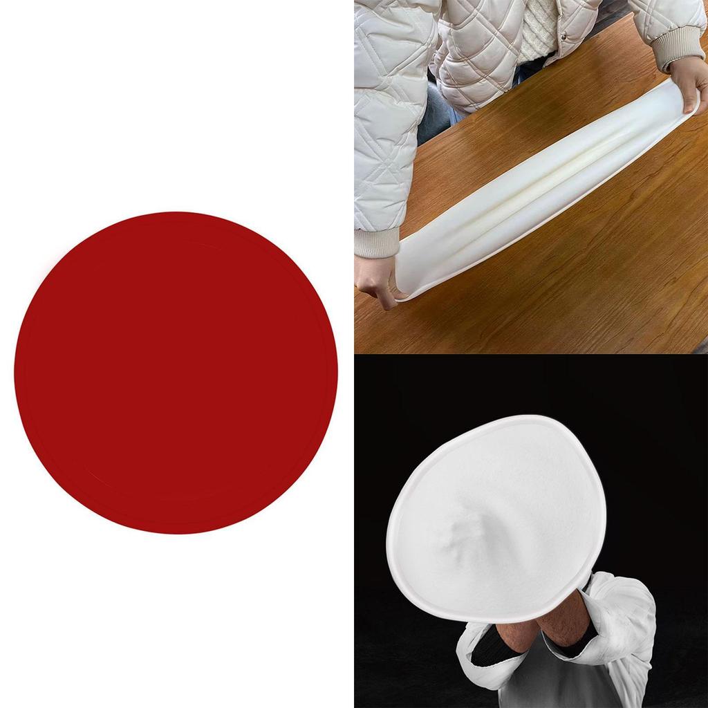 Silikon Pizza Teig Werf Backmatte 13 Zoll Robust Tragbar Pfanne Fliegender Pfannkuchen