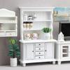 Miniature Wooden Cabinet Model For Dollhouses Accessories DIY Craft Project Bedroom Living Room Tiny House Scene Decoration