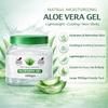 Dream Beauty White Transparent Aloe Vera Gel Natural Moisturizing & Soothing Gel for Face, Skin, Hair and Body Care, Lightweight Non-Sticky Formul