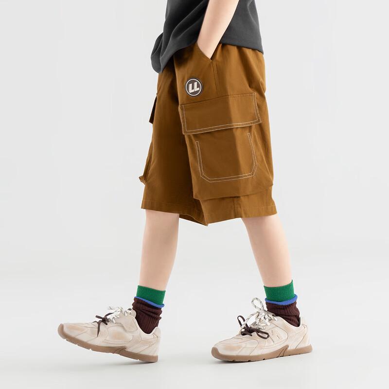 

Boys Pure Cotton Straight-Leg Workwear Shorts 160