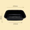 WEISHENG 1000ml Rectangular Disposable Takeout Containers