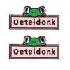 10pcs Wholesale Netherland Carnival Oeteldonk Emblem Patch Embroidered Patches For Clothes Iron On Patches For Clothing Sew 