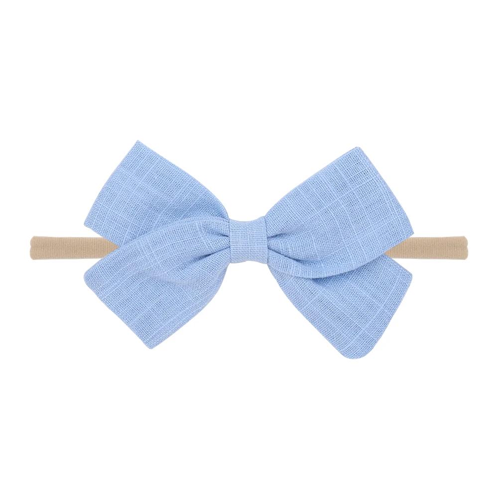 20Color 1Piece Cute Baby Headband Infant Kids Bows Headwear Tiara Gift Toddlers Bandage Newborn Girls Headwrap Hair Accessories