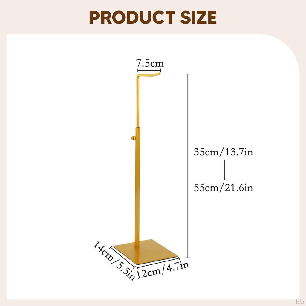 Taschenaussteller Handtaschenhalter Vielseitiges Stabiles Tischregal Metall für Schrank