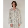 Lunaluz Men S Long Sleeve Collar Two Piece pajamaS verSailleS Model