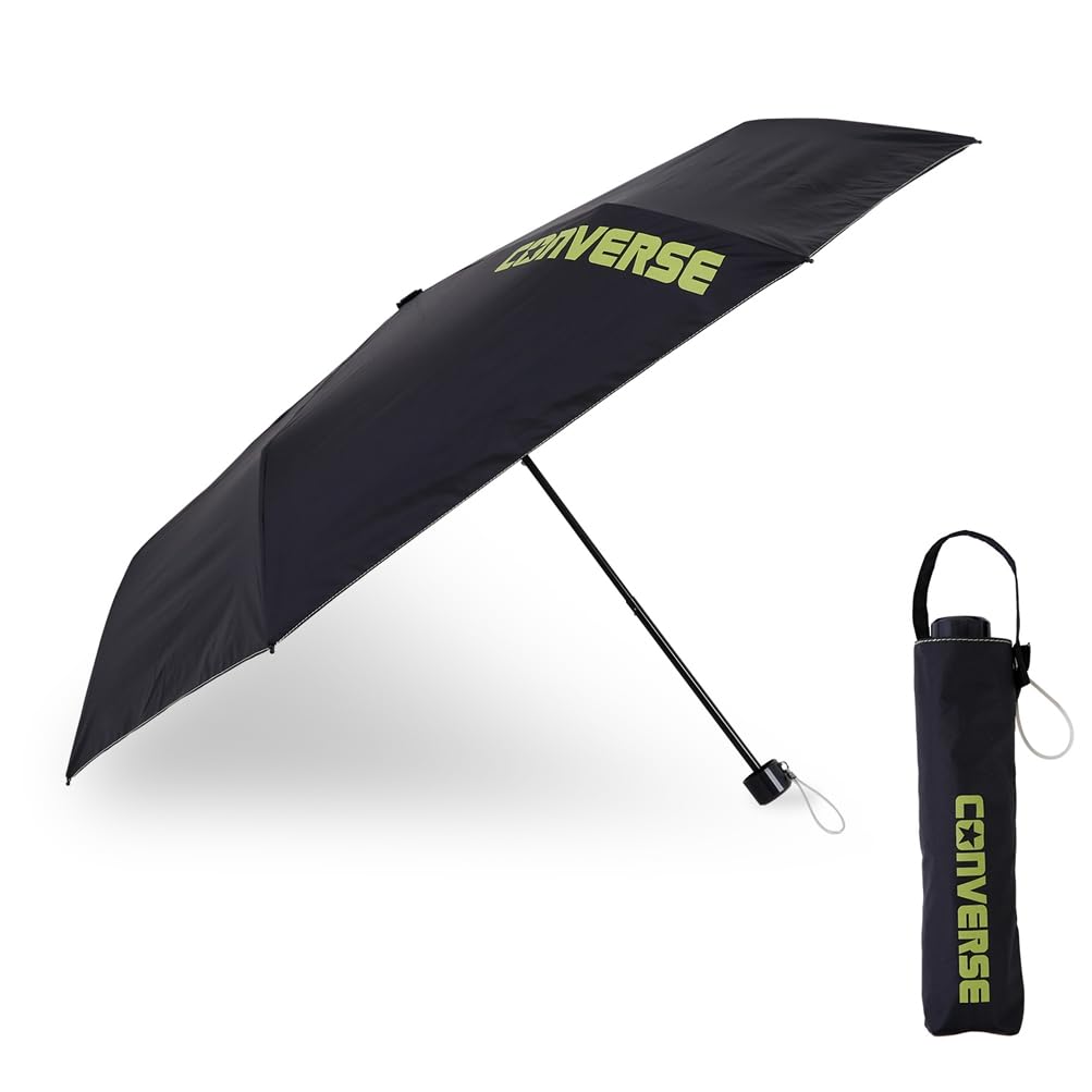 

ogawa Converse Детские Складные Защита от УФ-лучей Коэффициент затенения Сверх Теплоизоляция Антибактериальная обработка Вода 55 см Однотонный Вода Рука для Солнечного и чёрный