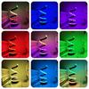 Moderne RGB Spiral Tischleuchte mit 36 Farbmodi - Minimalistisch USB Plug-in