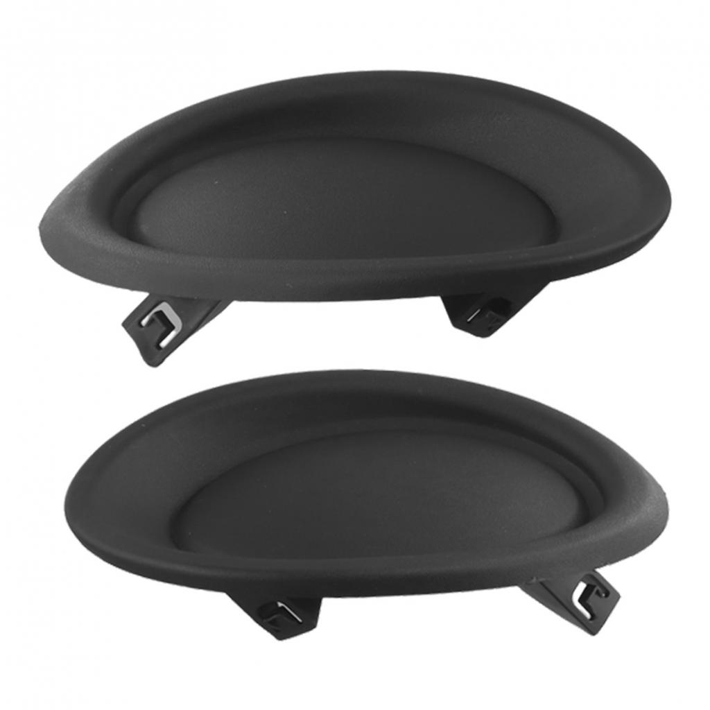 Front Pair Side Fog Light Lamp Covers For Nissan For Rogue Sport 2017-2019