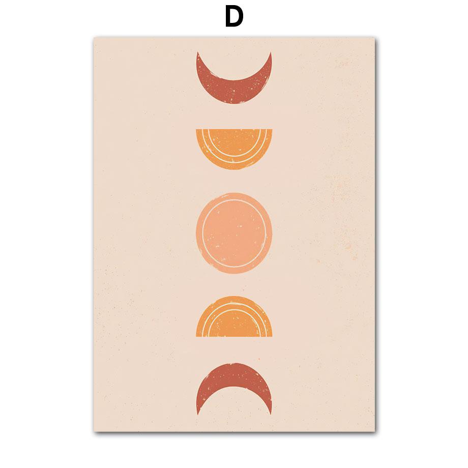 Bohemian Fashion Woman Plant Couple Abstract Lines Nordic Posters Prints Wall Art Canvas Painting Living Room Home Decor