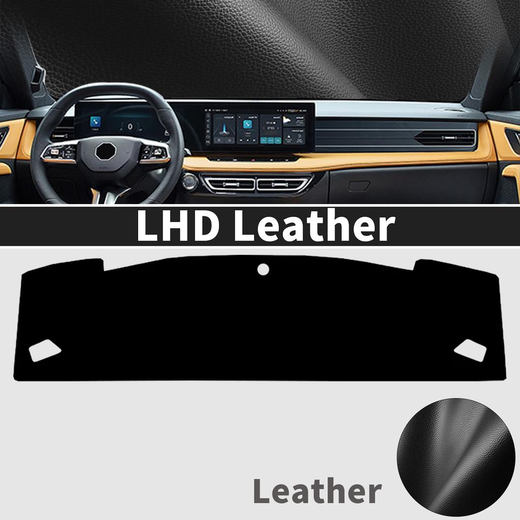 Fit for MG HS EHS 2024 2025 2026 Car Accessories Dashmat Dashboard Cover Pad DashMat Sunshade Protective Carpet Leather