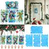 DIY Holographic Silicone Molds Christmas Pendant Mold DIY Crafts Moulds Hand-Making Craft Supplies Suitable for Pendant