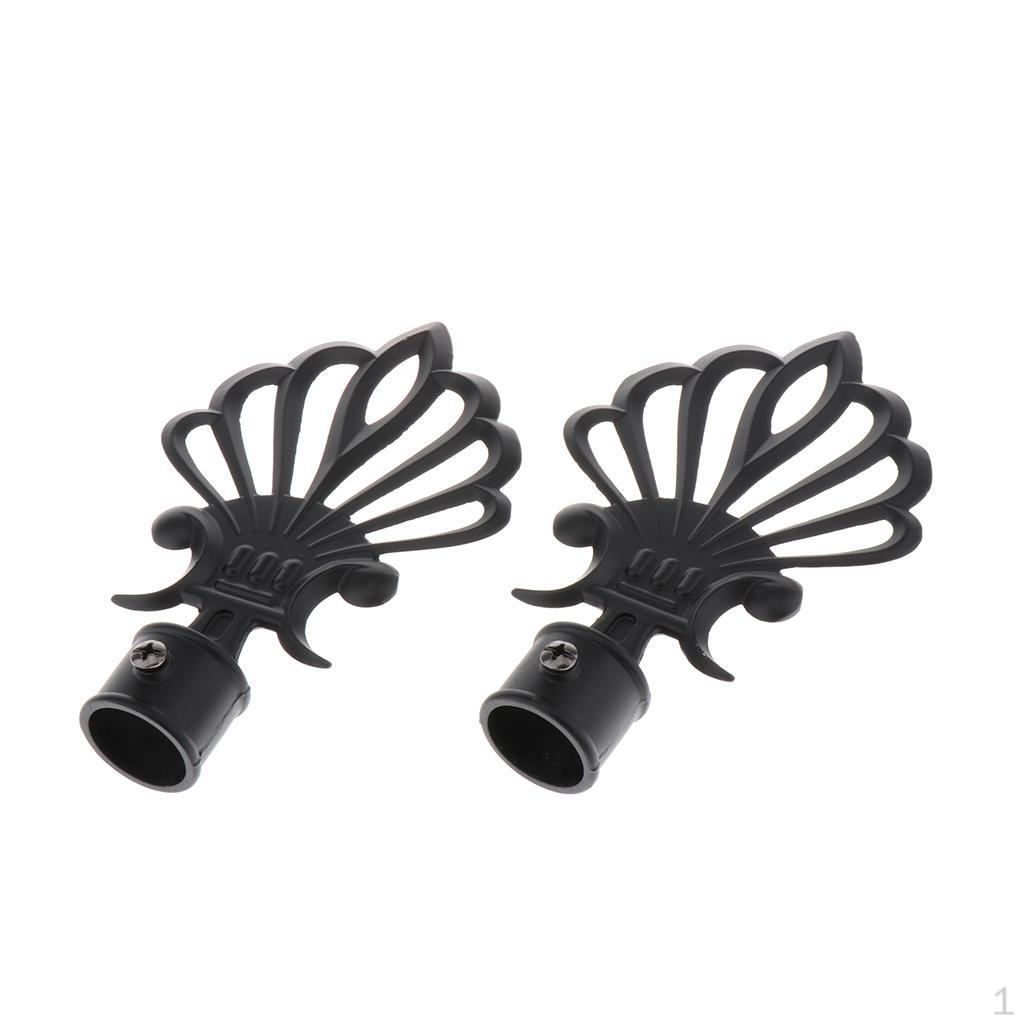 

Curtain Rods and Hardware - Decorative Ball for Home Decor Bedroom, Living Room Black Crown_13.7x8.7x2.2cm