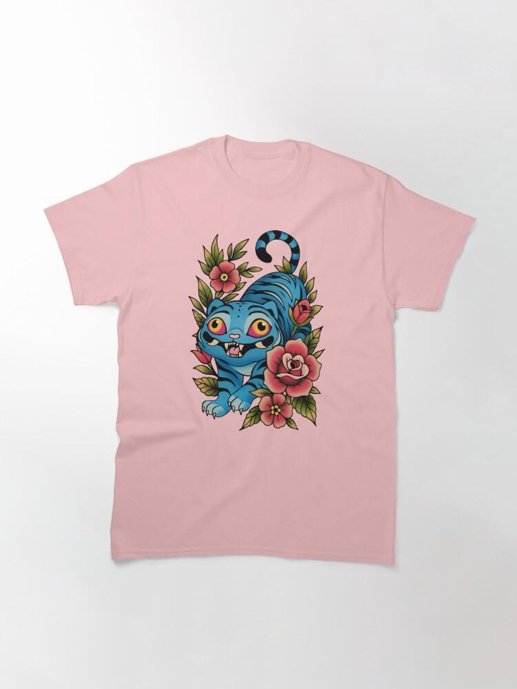 Derpy Tiger Kpop Demon Hunters Classic TShirt 2026 Summer Mens Womens Luxury Fashion Cotton Oversized Tshirt Street Y2K