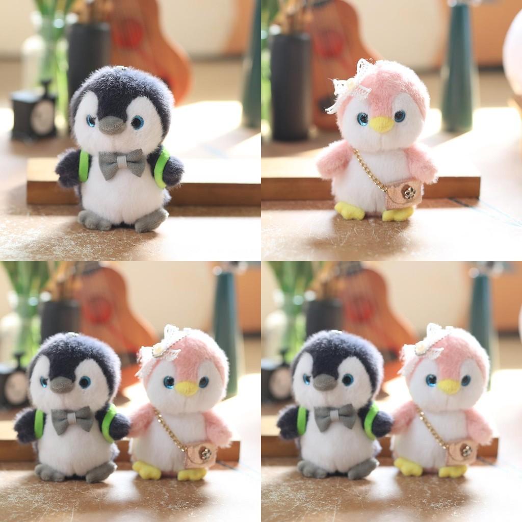 With Bag Penguin Plush Toy With Keychain For Gifts And Backpack Decorations