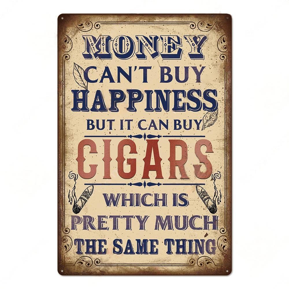 Funny Sarcastic Vintage Metal Posters Tin Signs Decor Retro Plaque Metal Plate Home Wall Art Decor for Bar