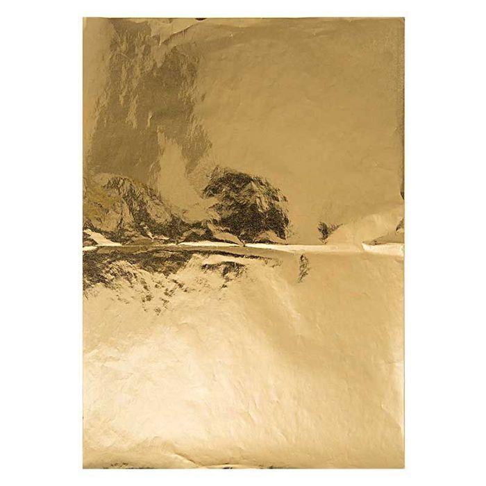 Shiny Gold Patch Paper 30 X 42 Cm