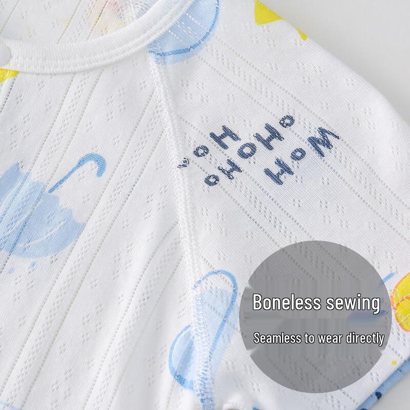 Baby Seamless Breathable Short-Sleeve Summer Romper