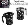 Motorcycle Passenger Water Bottle Holder Drink Cup Bracket For Honda Goldwing GL 1800 GL1800 2001-2023 Extended Water Cup Holder