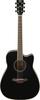YAMAHA Gitara akustyczna Trans Czarna BL FGC-TA