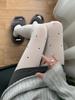 Spring, Autumn And Winter Polka Dot Micro-Transparent Light Gray Pantyhose Female Korean High-End Micro-Pressure, Thin And Non-Drop Leggings