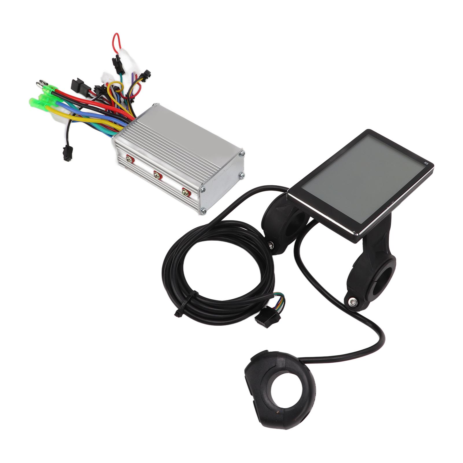 

24 36 48V 350W Motor Brushless Controller Kit with M5LCD Display Panel for Electric Bicycle
