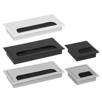 Plastic Outlet Port Grommet Hole Cover Wire Cable Holder Wire Hole Cover Wire Box Desk Cable Box