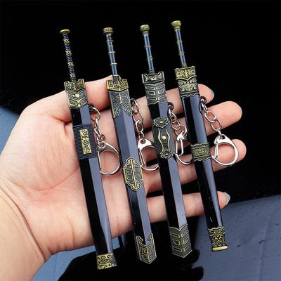 12 cm Legering Antikt Svärd Vapen Historiskt Berömt Svärd Vapenmodell Dekoration Hemdekoration Inredningsdekoration