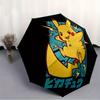 1pc Pikachu Automatic Umbrella with Folding feature - Compact Travel Umbrella, Perfect Gift for Birthday, Christmas, 046
