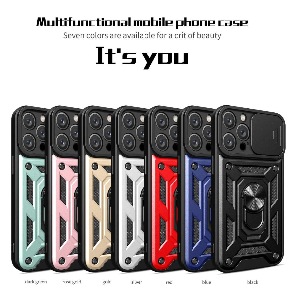 Armor Case for IPhone 15 Pro Max 14 Plus 13 12 Mini 11 X XS Max XR SE 7 8 Plus Cover Ring Magnetic Stand Holder Business Full Protection Cover