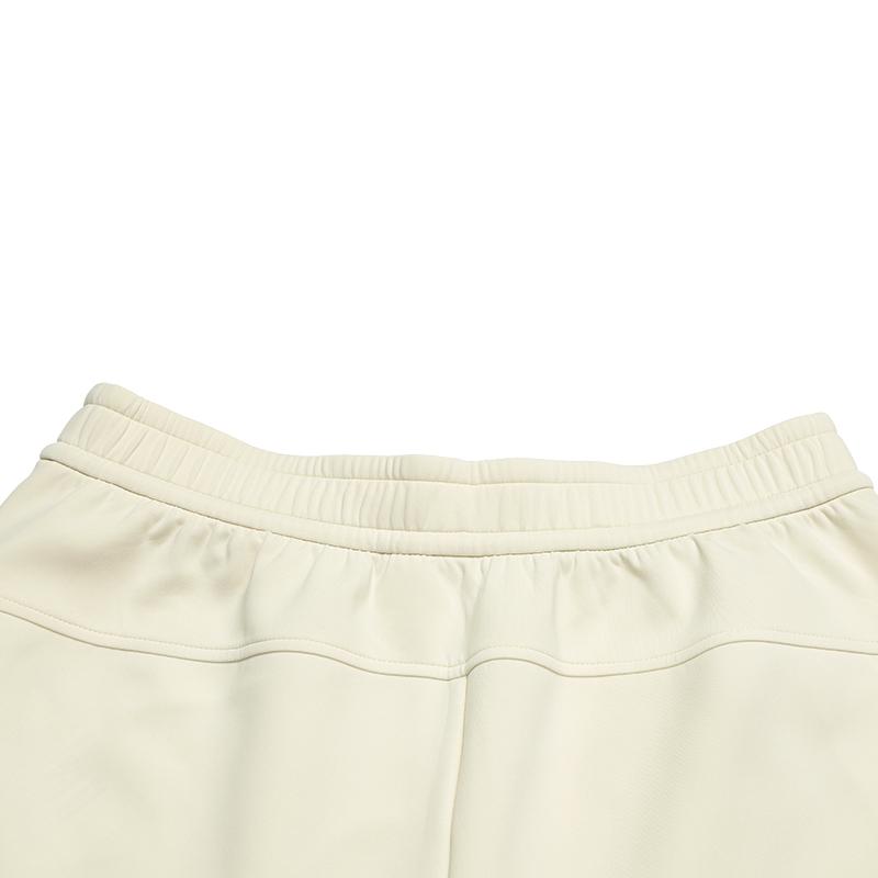 Fila Golf Series Fashion Trendy Casual Comfortable Versatile Elastic Straight Leg Knit Sports Pants Women Pants Asparagus-White A11W545613FIV