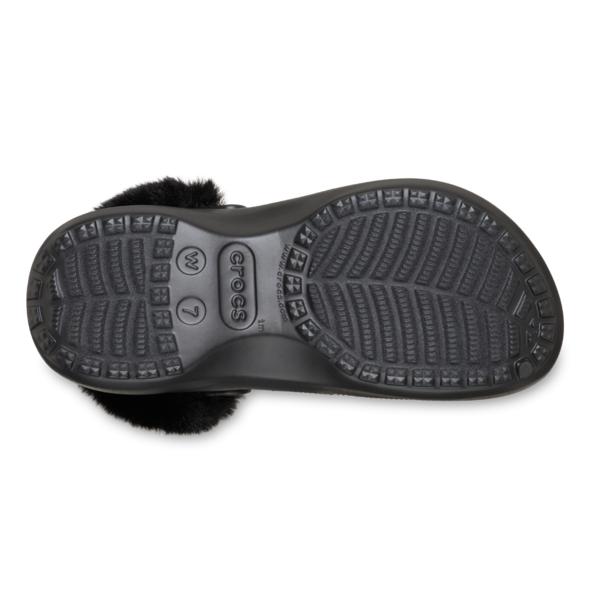 Crocs Zueco de Plataforma Clásico Forrado de Peluche para Mujer S 212854 001 CrocS Sandalias Zapatillas Gibbitz Chancla...