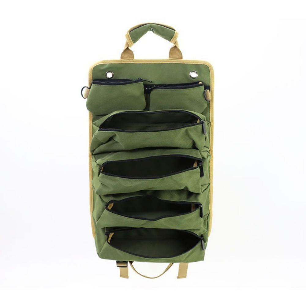 Multiple Pockets Tool Bag Durable Material High Quality Roll Type Bag Multiple Compartments Rolled Up Electrician Bag
