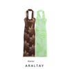 Araltay New Arrival Fashion Style Women's Fashion All-Match Print Silk Net Scarf Midi Skirt Dress 8220112