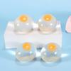 Simulation Egg Egg Fidget Toy Transparent Simulation Egg Squishy Toy  Kids Gift