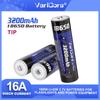 VariCore Original 3.7V VC-1832 3200mAh 18650 Lithium Rechargeable Battery With Pointed(No PCB) Batteries for Flashlight