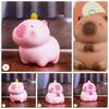 Vinyl Crayon Capybara Piggy Bank Capybara Safe Deposit Box Capybara Piggy Bank  Children/Kids