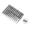 Inner Hex Shank Screwdriver Bit Strong Magnetic Alloy Steel Wrench Drilling Head Electric Screwdriver Bit Hardware