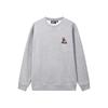 Men's FILA Sweatshirts Unisex Smoke Cloud Heather Gray Crew Neck Moderate Straight Fit