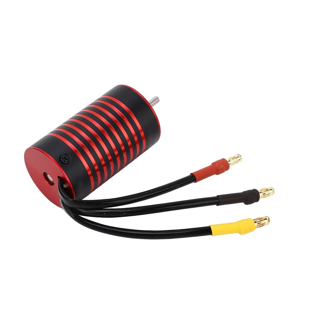 2845 RC Car Brushless Motor Waterproof Rustproof Aluminum Alloy 4 Pole RC Car Motor for 112 114