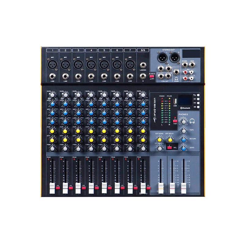 JMEI JD-8S Multi-Channel Audio Mixer