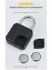 Smart Waterproof Padlock for Home, Dorm, Drawer, or Garage