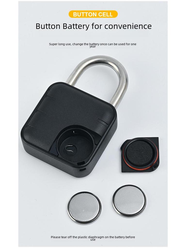 Smart Waterproof Padlock for Home, Dorm, Drawer, or Garage