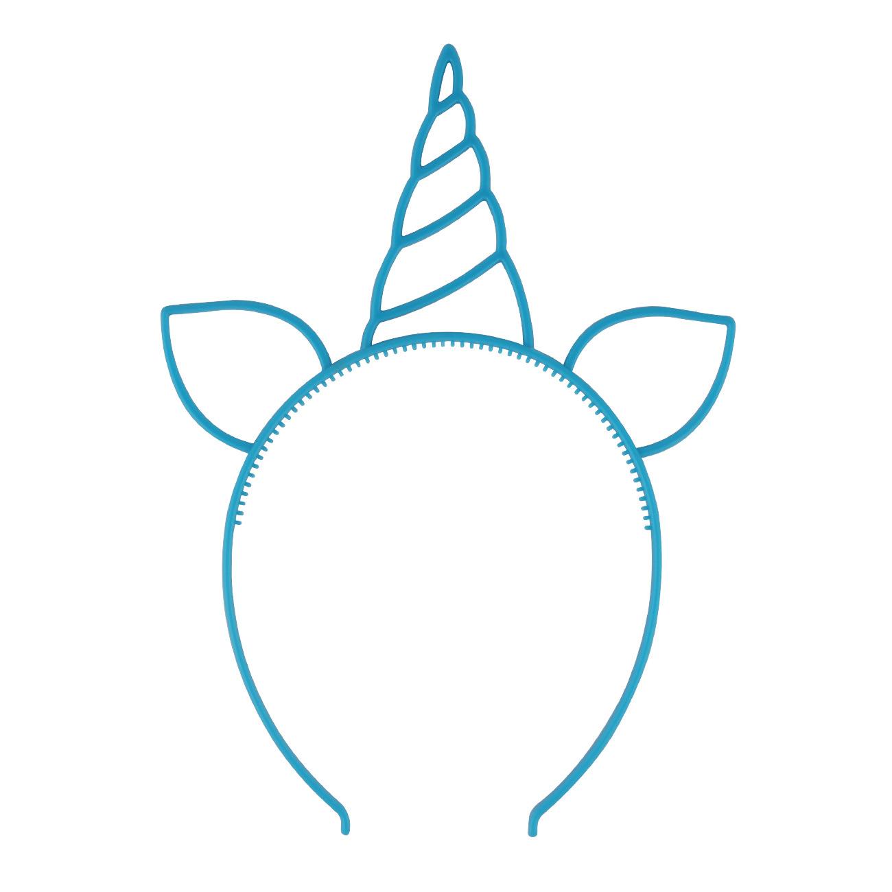 

Детский мультяшный пластиковый ободок с головой единорога, аксессуары для волос своими руками, забавный головной убор для детей