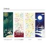 Moomin Tenugui Towel, Moomin Snufkin & Camp, Approx. 33x90cm, Made in Japan, 51014