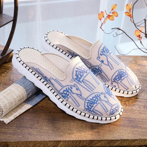Fashion Slippers Casual Shoes Woman 2025 Pantofle Luxury New Rubber Slides Fabric Female Shoes Ladies' Slippers Luxury Slides 2025 Rubbe