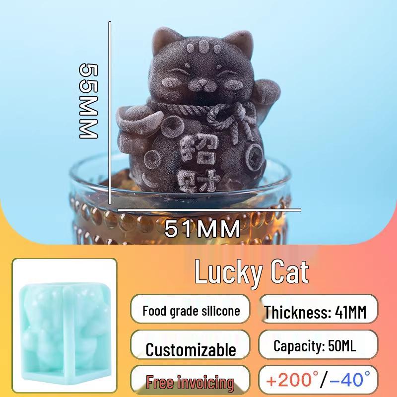 Crocodile-Shaped Silicone Ice Cube Tray for Whiskey – Large, Food-Grade, Cartoon Design