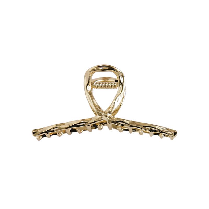 2023 Trendiger großer Metall-Klammerclip für Frauen - High-End Haaraccessoire im Haifisch-Stil